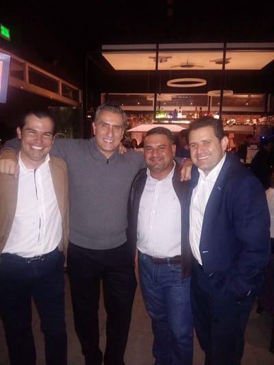 De izquierda a derecha, Juan Carlos Bolaños, Otto Guevara, Danilo Cubero. Foto Facebook.