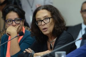 La diputada Patricia Mora, del Frente Amplio, aparece con 1 viaje en todo el periodo. (Daniela Abarca/CRH).