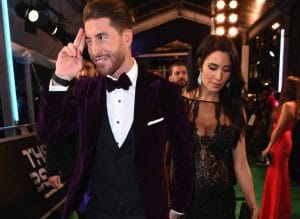 Sergio Ramos y Pilar Rubio.