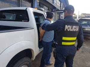 El sospechoso de matar a su esposa, víctima número 25 del 2017 (Imagen cortesía del Ministerio de Seguridad)