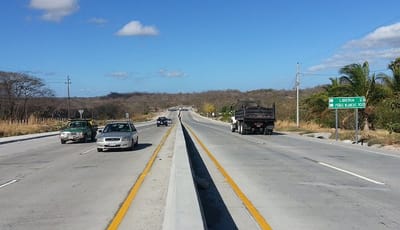 Carretera entre Cañas y Liberia, la cual fue inaugurada en 2016. Archivo CRH/Con fines ilustrativos