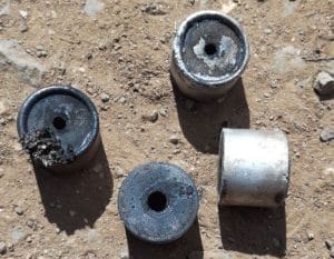 La policía usó gases lacrimógenos, según la entidad, para defenderse. (Imagen cortesía de Marita Arce)