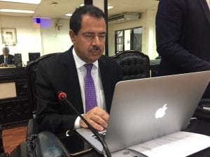 Mario Redondo: "hubo una pésima gestión en infraestructura pública". (CRH).