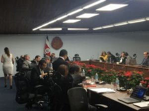 Sesión de Corte Plena. CRH