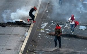 Disturbios en Honduras/AFP