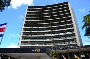 Instalaciones del edificio central del ICE, ubicadas en Sabana Norte. Archivo CRH