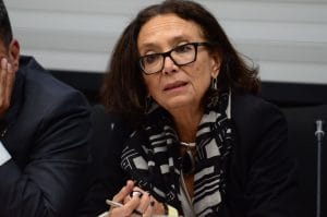 Patricia Mora: "debería destituirse a la Sala III en plento". (Daniela Abarca/CRH).