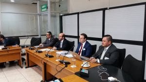 Los administradores del fideicomiso creado por los bancos comparecieron este lunes ante los diputados. (CRH).