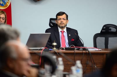 Presidente de la Corte participó la mañana de este miércoles en una actividad del Inamu (Archivo).