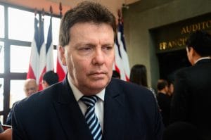 Wálter Muñoz, jefe de fracción del PIN. (Daniela Abarca/CRH).
