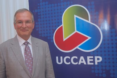El presidente de Uccaep, Gonzalo Delgado (CRH)