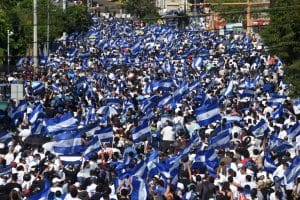 Marcha en Nicaragua/AFP