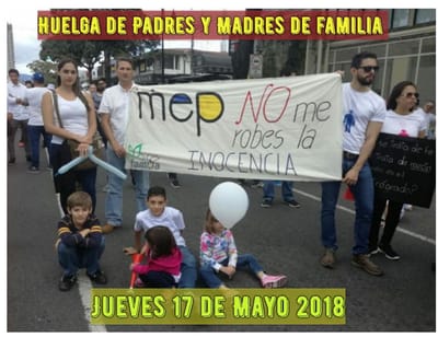 Movimientos solicitaron a padres no enviar a sus hijos a clases. (Imagen: Facebook No a la ideología de género-Unidos por la familia)