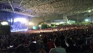 El concierto reunió a miles de personas. Foto: Twitter