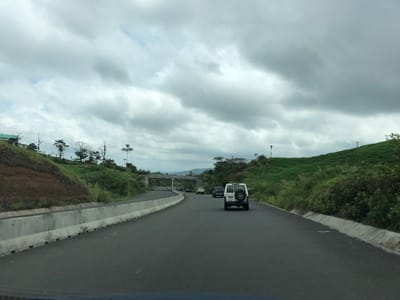 Imagen de uno de los tramos que componen el trayecto central de la vía a San Carlos. Archivo CRH