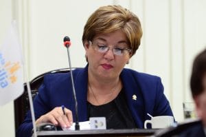 Diputada Shirley Díaz: "es una falta de respeto a la inteligencia de los costarricenses". (CRH).