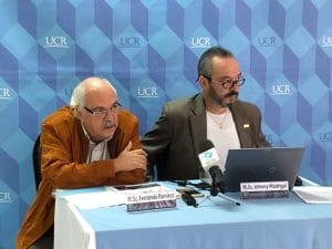 Fernando Ramírez y Johnny Madrigal, investigadores de la Universidad de Costa Rica (CRH).