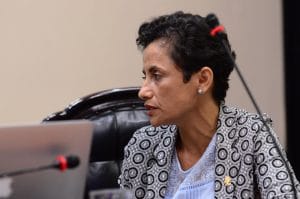La diputada Yorleni León, del PLN, insistió en que no hay razón alguna para detener el proyecto de ley. (CRH).