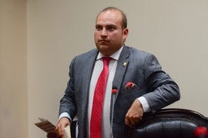 Pablo Heriberto Abarca, diputado del PUSC hizo la denuncia.