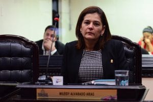 La legisladora Mileidy Alvarado firmó la nota enviada al presidente Carlos Alvarado. (CRH).