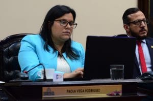 Paola Vega, diputada del PAC.