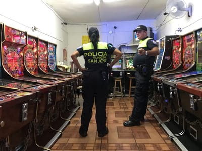Intervención en loca. Foto cortesía Policía Municipal de San José. Archivo.