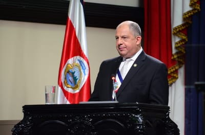 El presidente de la República, Luis Guillermo Solís, se va debiendo a los costarricenses, sostienen diputados de oposciión. (Daniela Abarca/CRH).