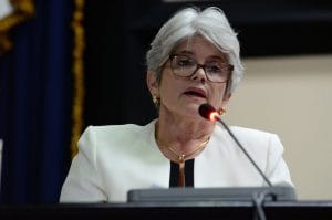 Rocío Aguilar prometió varias medidas para reducir presupuestos de distintas partidas. (CRH)