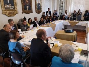 Diputados de varias fracciones participaron de una presentación de la OCDE sobre la reforma fiscal