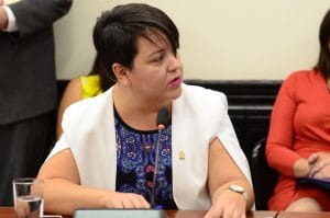 Laura Guido, diputada del PAC.