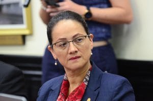 La jefa de fracción del PAC, Nielsen Pérez, manifestó que están viendo "un montón de opciones". (CRH).