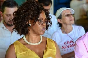 La canciller de la República, Epsy Campbell