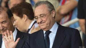 Florentino Pérez Presidente del Real Madrid.