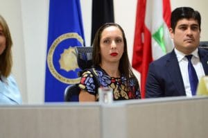 Carolina Hidalgo, presidenta del Congreso.
