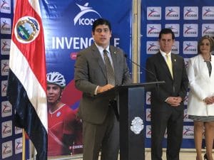 El presidente Alvarado evitó tomar una posición contundente. Ayer se refirió al tema tras un acto junto al Icoder. (CRH)