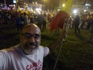 Gamboa reconoció haber hecho los comentarios y después los borró. Foto perfil de Facebook de Gamboa Montes de Oca.