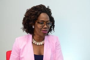 La canciller Epsy Campbell