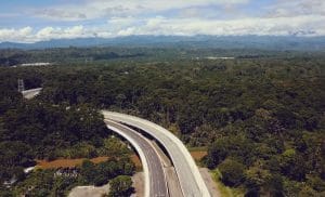 La carretera que une la ruta 32 con la TCM generó polémica, pero ya está lista. (Imagen de APM)