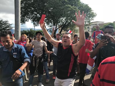 Manifestaciones xenofóbicas tomaron el centro de San José el sábado anterior (CRH).