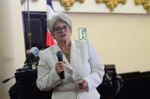 Rocío Aguilar, ministra de Hacienda. (CRH)