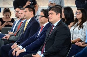 El presidente Carlos Alvarado (Daniela Abarca CRH)