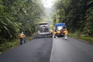Este mes se realizaron otros trabajos en la ruta 32. (Imagen del MOPT)