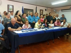 Los líderes de la ANEP comunicaron su decisión esta mañana. (CRH)