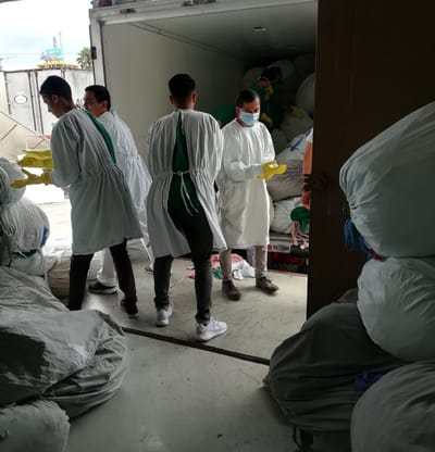 Salida de ropa de los hospitales ha sido tema crítico durante los días de huelga (CCSS).