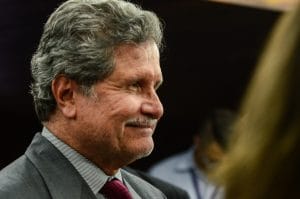 El presidente de la Corte Suprema de Justicia, Fernando Cruz, emitió doble voto. (CRH).
