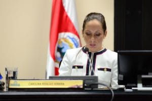 Carolina Hidalgo, presidenta del Congreso. Foto: Daniela Abarca.