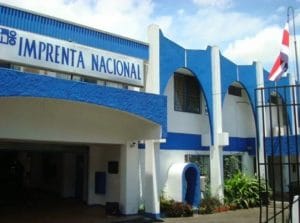 Imprenta Nacional. (Archivo/CRH).