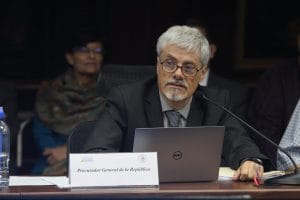 El procurador general, Julio Jurado recibirá este jueves al canciller, Manuel Ventura