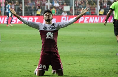 Venegas lleva 6 goles en el torneo y tiene experiencia en Selección .Foto Archivo CRH.