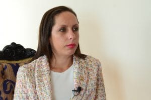 Carolina Hidalgo, presidenta de la Asamblea Legislativa